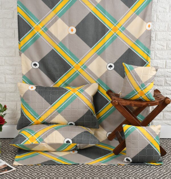 Supersoft 5pc Cushion Bedding set