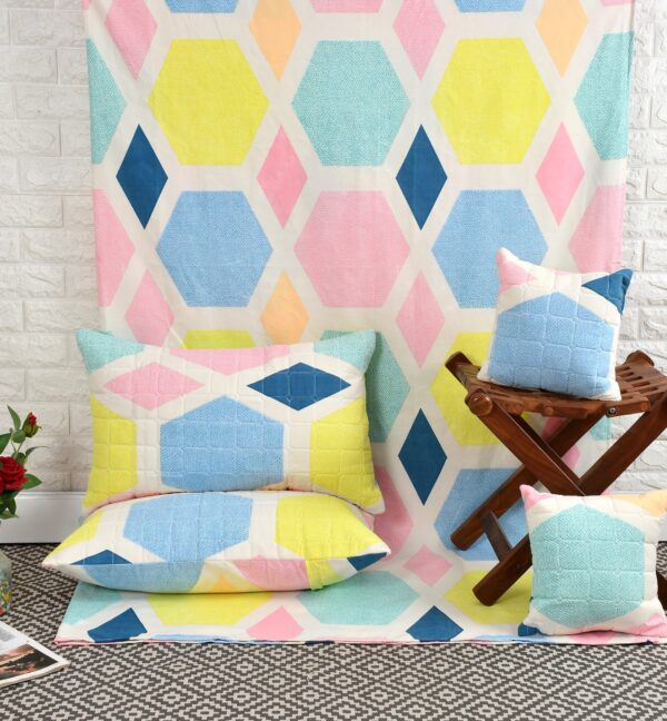 Supersoft 5pc Cushion Bedding set