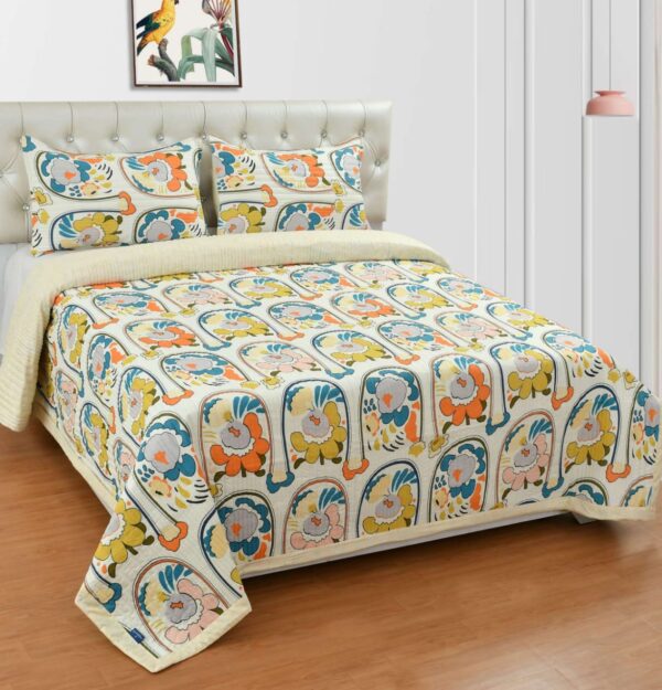 Julia Ultrasonic Quilted Reversible Bedcover