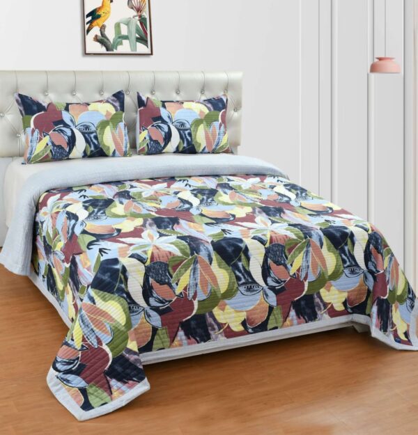 Julia Ultrasonic Quilted Reversible Bedcover