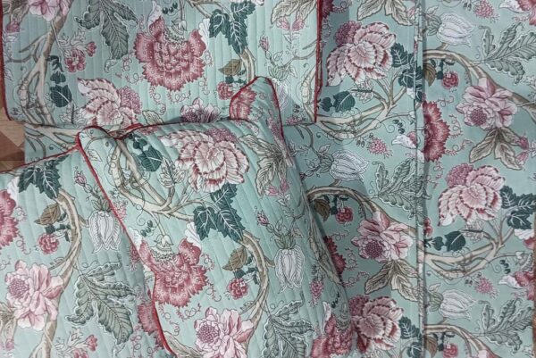 Anokhi Quilted 5pc Bedding set
