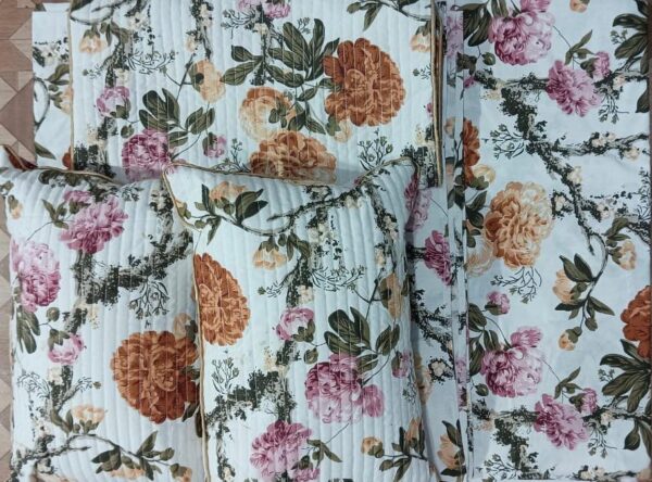 Anokhi Quilted 5pc Bedding set