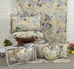 Finley 6pc Frill Heart Cushion Bedsheet set