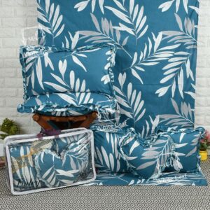 Finley 6pc Frill Heart Cushion Bedsheet set