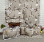 Finley 6pc Frill Heart Cushion Bedsheet set