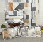 Finley 6pc Frill Heart Cushion Bedsheet set