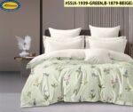 GoyaLD 8pc Reversible Weeding Comforter Bedding Set
