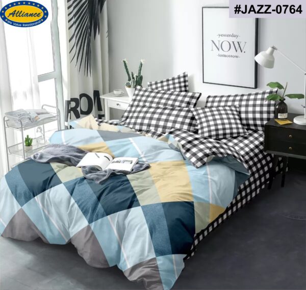 GoyaLD 8pc Reversible Weeding Comforter Bedding Set