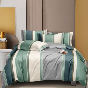 GoyaLD 8pc Reversible Weeding Comforter Bedding Set