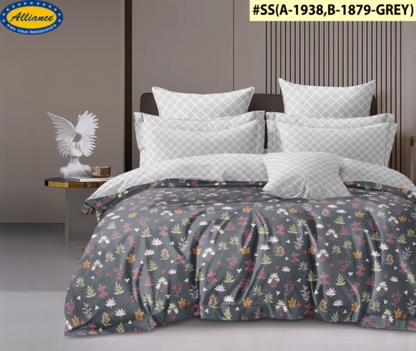GoyaLD 8pc Reversible Weeding Comforter Bedding Set