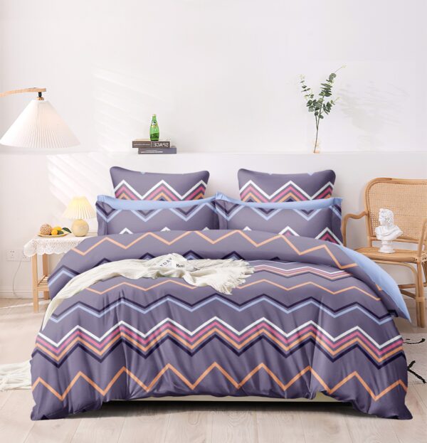 GoyaLD 8pc Reversible Weeding Comforter Bedding Set