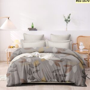 GoyaLD 8pc Reversible Weeding Comforter Bedding Set