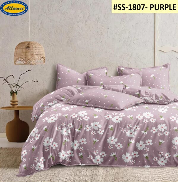 GoyaLD 8pc Reversible Weeding Comforter Bedding Set