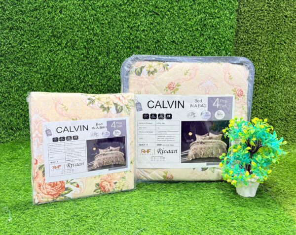 Calvin 4pc Comforter Bedding set