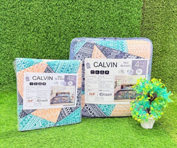 Calvin 4pc Comforter Bedding set