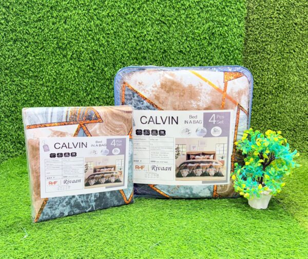 Calvin 4pc Comforter Bedding set