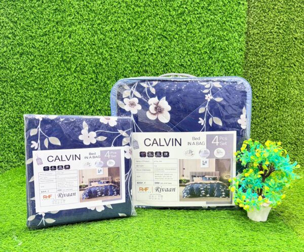 Calvin 4pc Comforter Bedding set