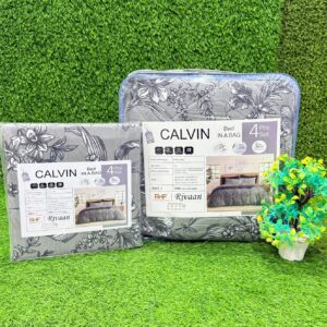 Calvin 4pc Comforter Bedding set