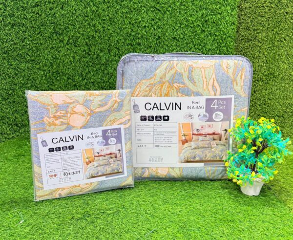 Calvin 4pc Comforter Bedding set