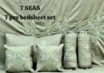 Seven Star beautiful 7pc Embroidery Bedding set