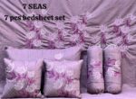 Seven Star beautiful 7pc Embroidery Bedding set