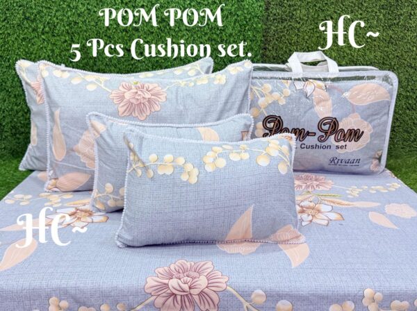 Pom Pom 5pc Bedding set