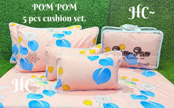 Pom Pom 5pc Bedding set