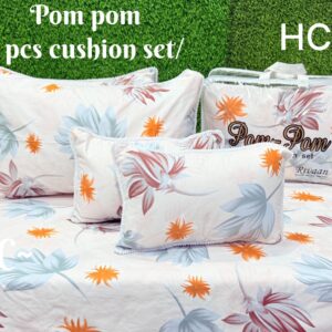 Pom pom 5pc Bedding set